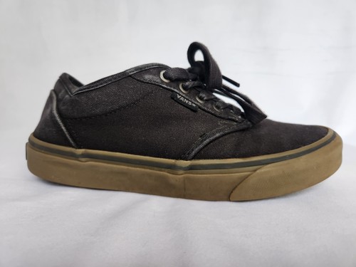 Taglia 6,5 - Scarpe VANS Atwood Canvas nere in gomma usate in ottime condizioni - Foto 8 di 13