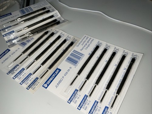 STAEDLER KUGELSCHREIBER MINEN SCHWARZ MEDIUM. 5 stck - Bild 2 von 3