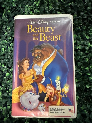 Walt Disney Black Diamond Beauty and the Beast VHS tape. EUC - Picture 9 of 13