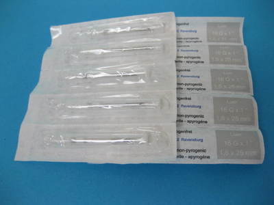 Kanüle 1,6 x 25 mm  Aufziehkanüle Einmalkanülensteril  Einwegkanuele  ab 3,20 