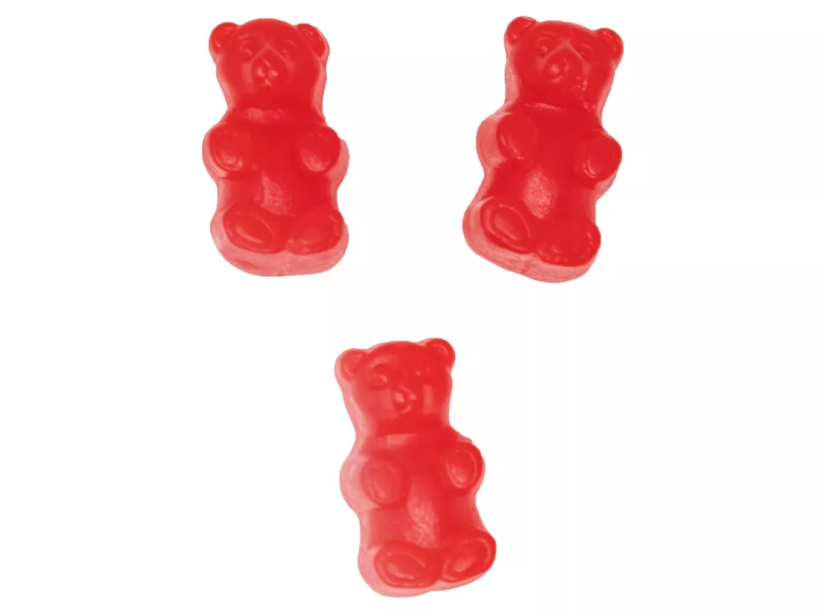 5 Natural Flavor Gummi Bears Candy - Bulk Bags