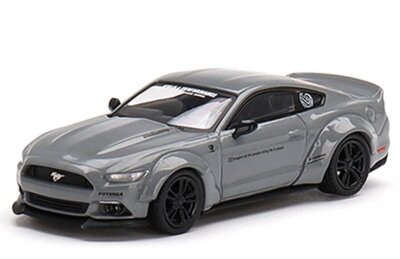 MINI GT LB-WORKS FORD MUSTANG グレー 470 MINI GT Ford Mustang GT LB-Works Grey / No. 470 Unboxing