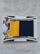 Aaron Rodgers 2023 Panini National Treasures Collegiate Silhouette Silver #d/39