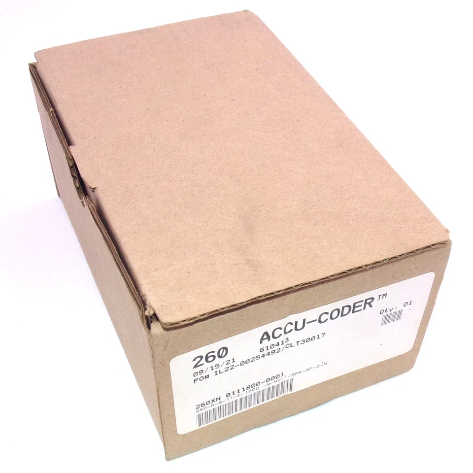 Encoder Products Accu-Coder 260 Incremental Shaft Encoder 260-N-B-11-S-1800-Q-HV - Image 4 of 4