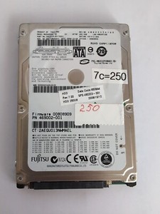 FUJITSU MHZ2250BH G2 interne-Festplatte 250GB (6,3cm=2,5Zoll) HDD, 5400rpm, SATA