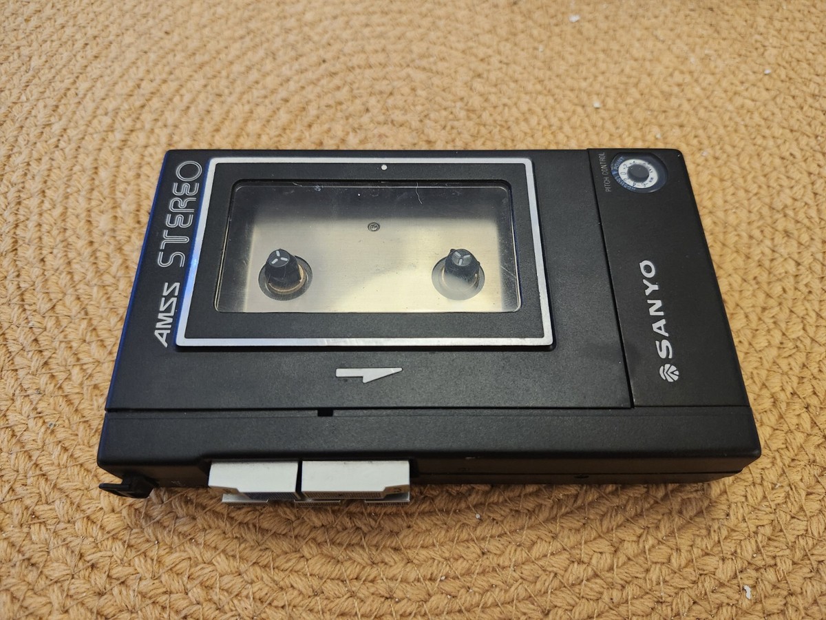 RARE Sanyo M5550 Metal Walkman Stero Cassette Player FOR PARTS | eBay
