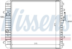 GENUINE NISSESNS RADIATOR FOR OPEL AGILA 1.2 | eBay UK