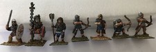 Roman Era Lot 1 - 7 Painted Lead Soldiers H. Average 3.5 Cm