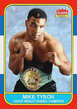 Mike Tyson 2018 Sports Journal 1986 Retro Style Card rookie