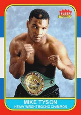 Mike Tyson 2018 Sports Journal 1986 Retro Style Card rookie