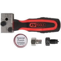 KS Tools Flarefixeco 4,75 Mm Universal-Bremsleitungs-BöRdelgeräT-Satz, 4-Tlg