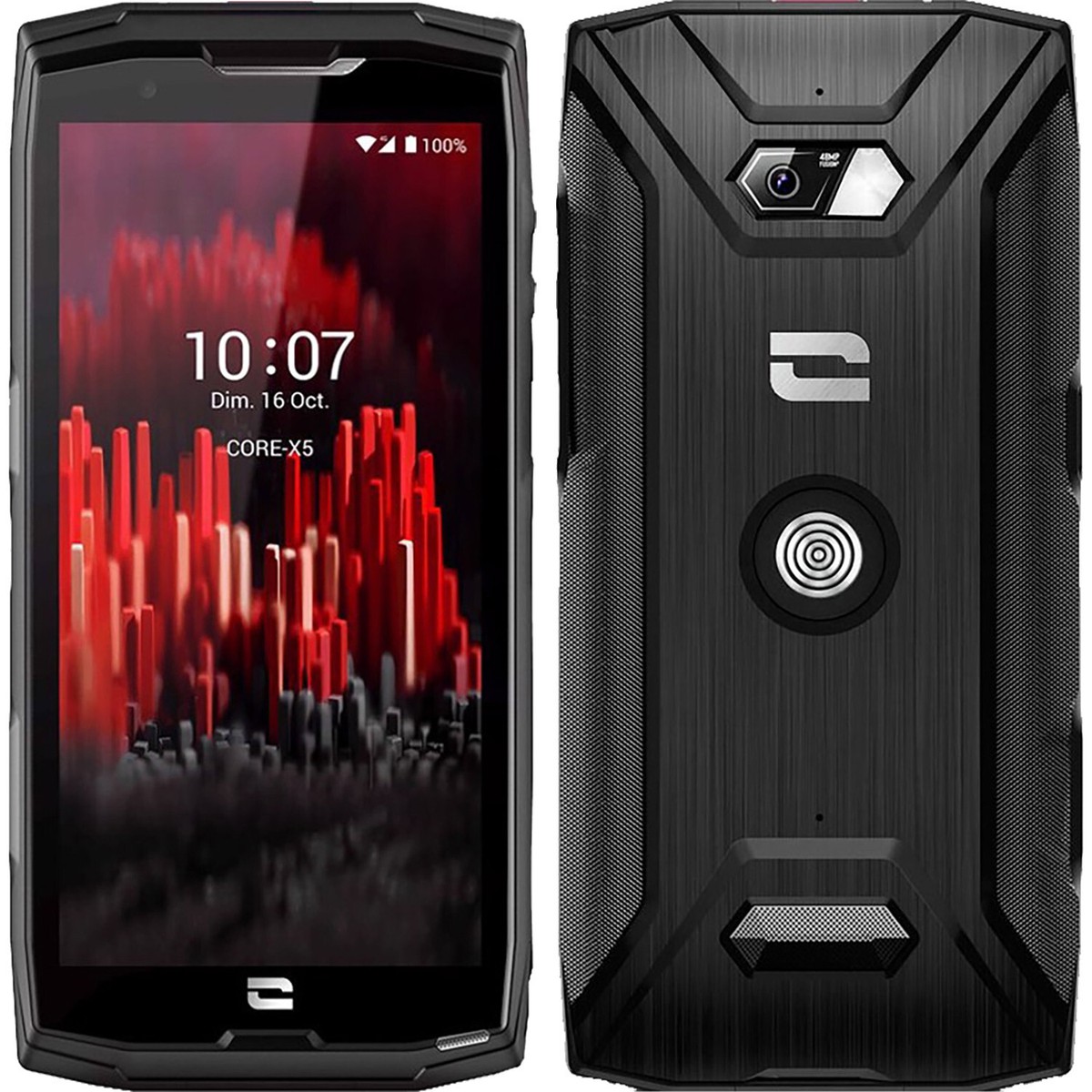 Crosscall Core-X5 4G Black 128GB + 6GB Dual-SIM Factory Unlocked