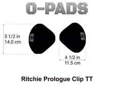 Ritchie Prologue Clip TT Arm Pads Official Velcro® Aero Tri TT Handlebars