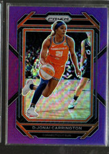 2023 Panini Prizm WNBA Prizms Purple #1 DiJonai Carrington /149