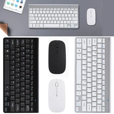 2.4G Mini Wireless Keyboard And Mouse Set Waterproof For Mac Apple PC Computer