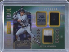 2020 Absolute Tools of the Trade 3 Swatch Spectrum Green 5/5 Kevin Newman dd2