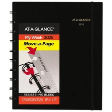 AT-A-GLANCE 2025 Appointment Book Planner, Weekly & Monthly, 8-3/4" x 11"