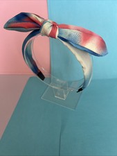 bow-tie headband Multicolored Pink Blue tie-dye
