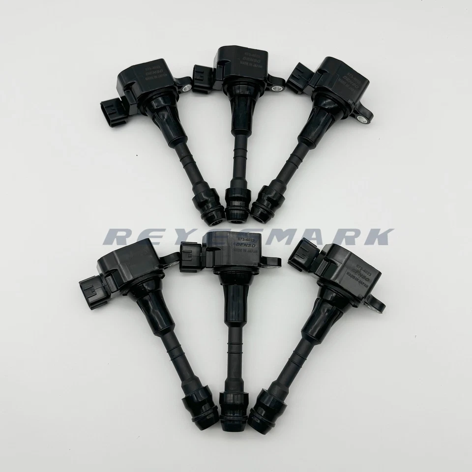 6X DENSO Ignition Coil 673-4023 for Nissan Pathfinder Maxima 22448-8J115 UF349 - Изображение 3 из 4