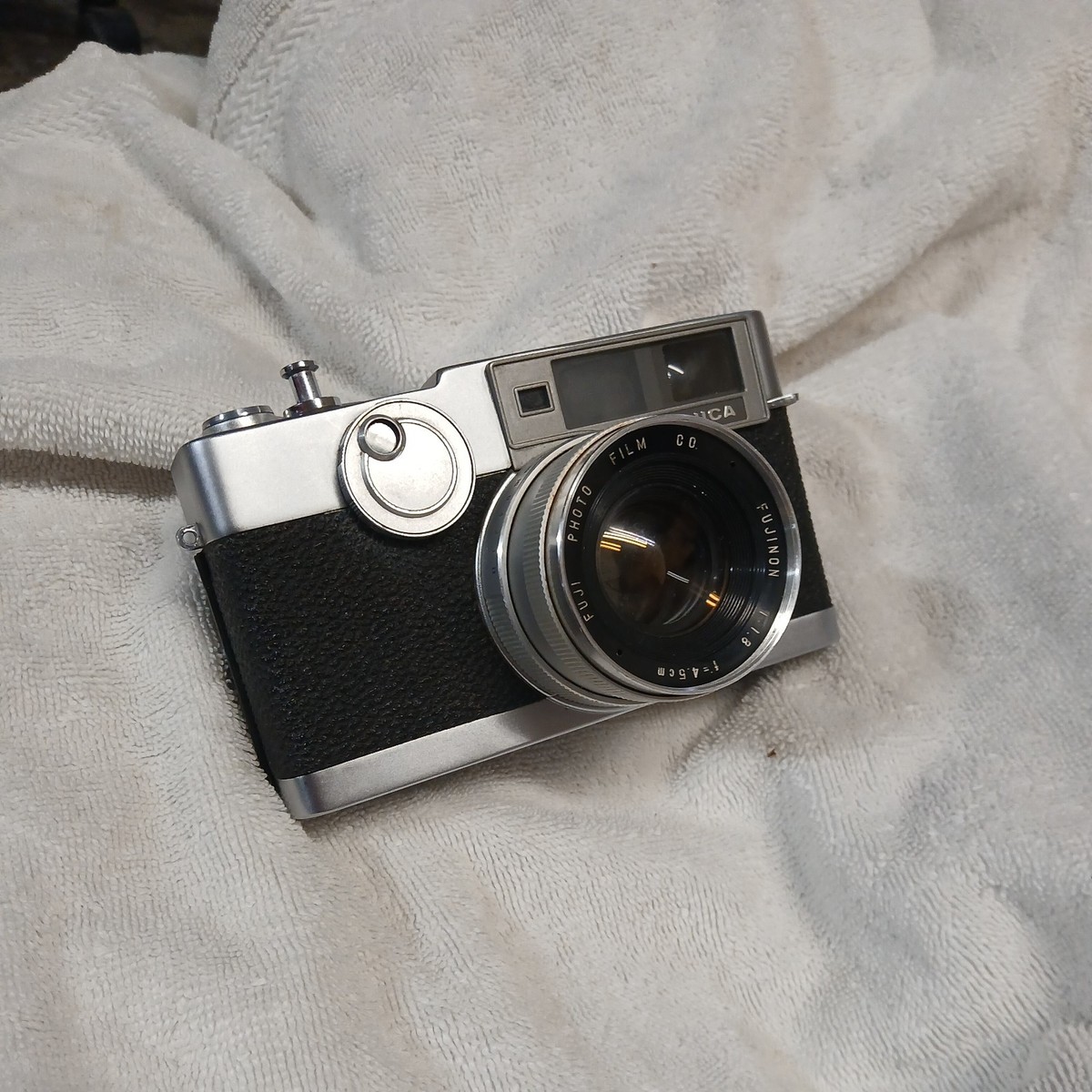 Fujica V2 Fujifilm Rangefinder Camera Rare w 4.5cm 1:18 Lens | eBay