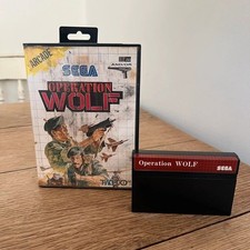 Operation Wolf Sega Master System Boxed Retro Game