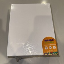 8pk 8"x10" Canvas Boards - Mondo Llama : Art Canvases for Painting, White Paint