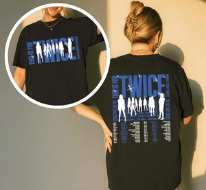 TWICE READY TO BE ユニフォームTシャツ KPOP TWICE READY TO BE Baseball Shirt Men Women Hipster Hip Hop