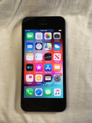 Apple iPhone 5s 16GB model A1533 Gray for Wi-Fi only or Trade-In         (m0n)