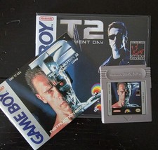 Terminator 2: Judgment Day (Nintendo Game Boy, 1991) Authentic Manual And Case