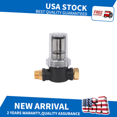 Garden Hose Filter Inline For Pressure Washer Inlet Water Sediment