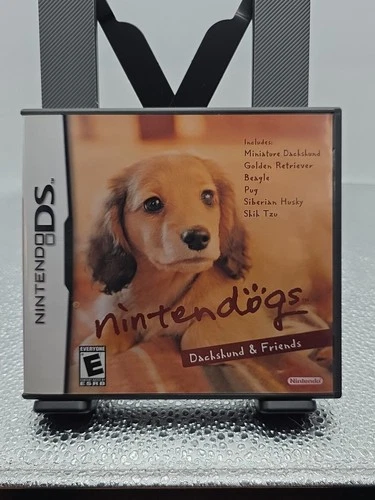 Nintendogs: Dachshund & Friends - Nintendo DS Game 2005 - Complete W/Manual