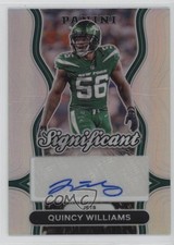 2024 Panini Prizm Significant Signatures Quincy Williams #SS-QWS Auto 03j5