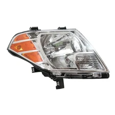 For 2009-2021 Frontier Front Right Headlight Amber & Clear Plastic 26060-ZL40A V