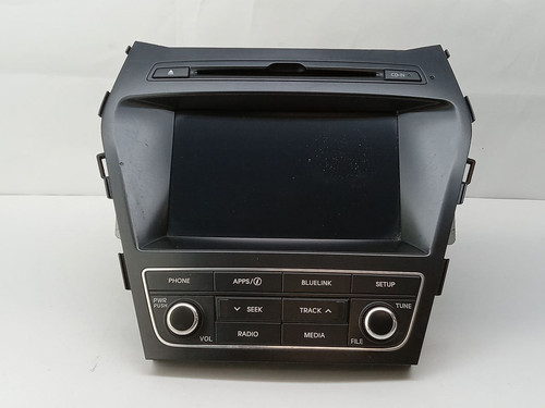 AM FM CD Radio US Market Receiver Fits 17-19 SANTA FE 96160B8000NN5 - Picture 1 of 8