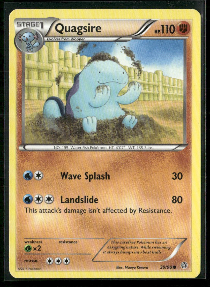 Quagsire XY - Ancient Origins 39/98 Regular LP