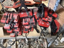 Milwaukee M12 M18 12V 18V Battery Charger Lot, Model 48-59-1812