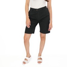 Womens M&S Chino Short Classic Cotton Rich Tea Dyed Easy Wear Summer Holiday