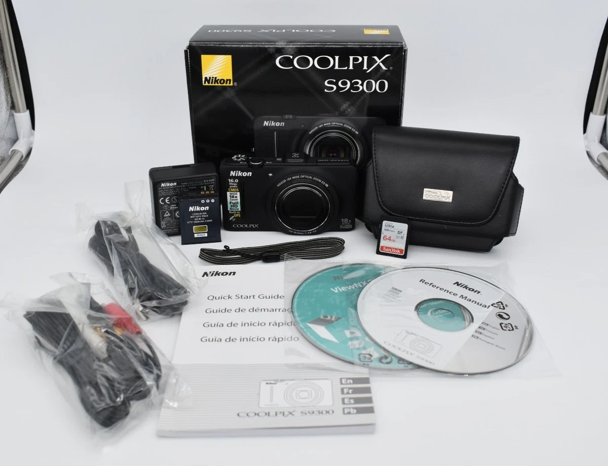 Preços baixos em Câmeras digitais Nikon Coolpix S9300 | eBay