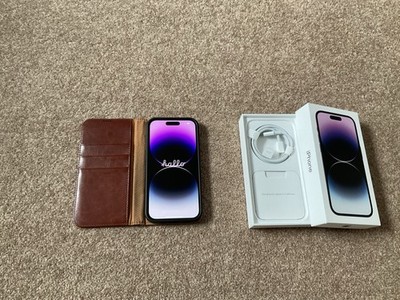 iPhone 14 Pro 256GB Dunkellila Deep Purple MQ1F3ZD/A Simlock Frei OVP