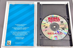 Star Wars: Rebel Assault (Sega CD, 1993) &ndash; With Reg Card - CIB!