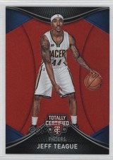2016-17 Panini Totally Certified Red 67/199 Jeff Teague #17 5l1