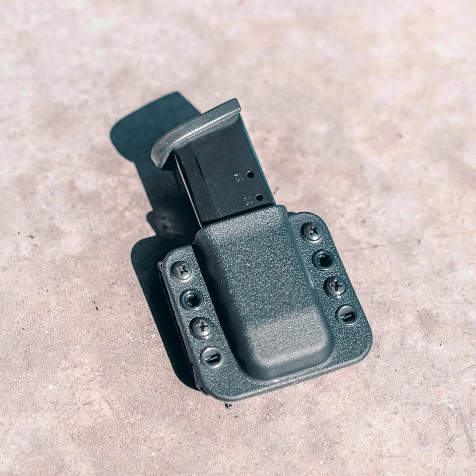 OWB Single Mag Pouch for Springfield XD in 9mm or .40, Glock 43X & 48, Sig P3... - Imagem 4 de 4