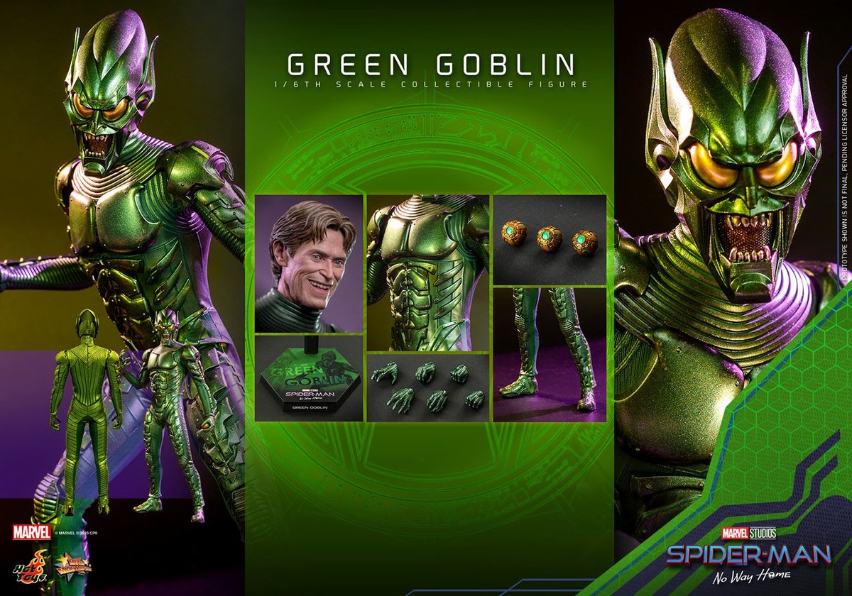 Hot Toys MMS630 Marvel Spider-Man No Way Home Green Goblin 1/6