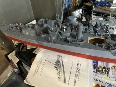 #ad #ad Built Tacoma Ashville Class Ship From B And D Kit Of PF 47 Gallup $210.99