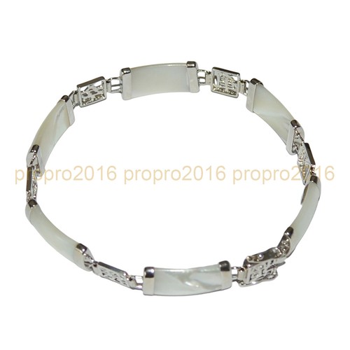Bracciale Pietra Preziosa Giada Multicolore Naturale Braccialetto Fortuna Donna Gioielli - Foto 67 di 82