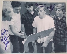 Brian Wilson,( Rare FULL graph) Mike Love D Marks SIGNED Beach Boys 8x10. PROOF