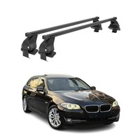Menabo DachträGer GrundtäGer FüR BMW 5Er F11 Touring 2009-2017 50Kg Schwarz 2X