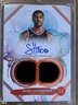 Scoot Henderson 2024 Topps Motif Basketball Rookie Dual Relic Autographs Blazers