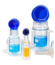 25ml-2000ml Laboratory Glassware Double Jacketed Reagent Bottle Sample Flask