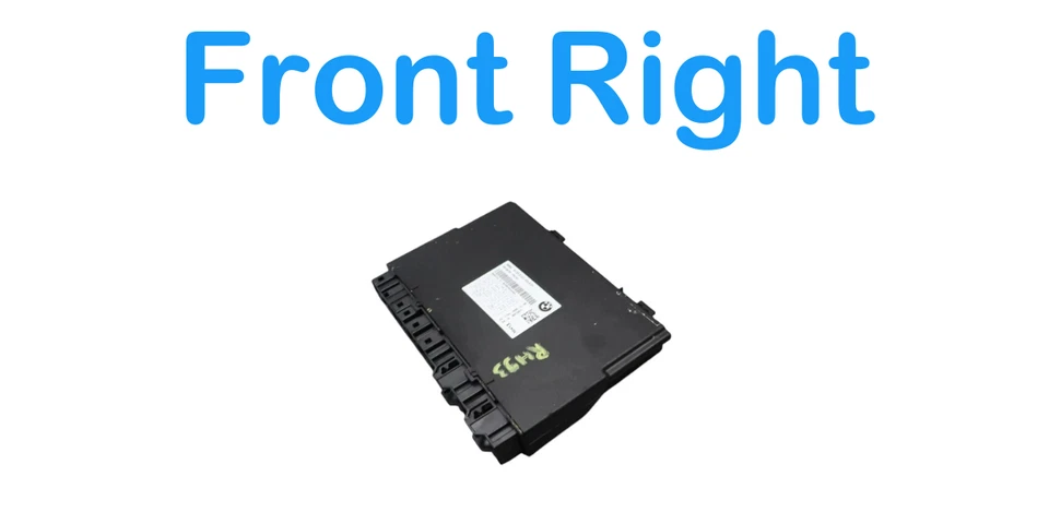 Unidad de módulo de control de asiento del lado del pasajero delantero derecho BMW 535I GT xDrive 11-16 OEM Foto 3 de 4